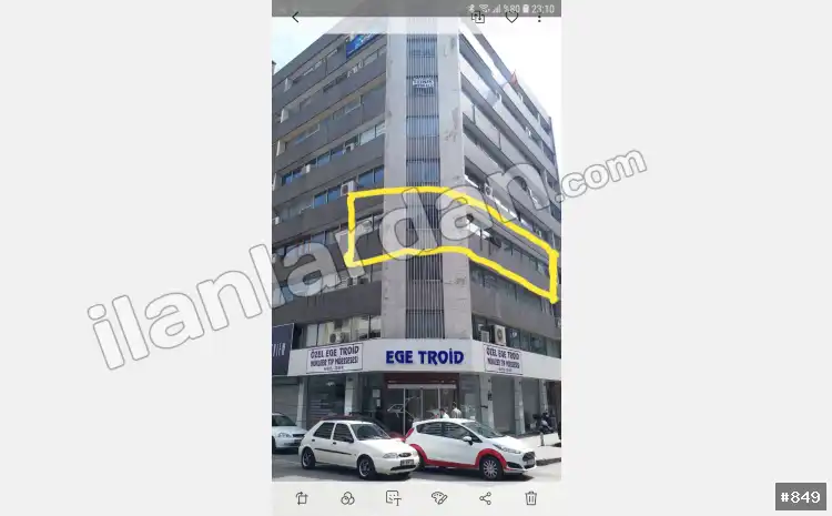 Emlak | İş Hanı Katı &/ Ofisi İZMİR / KONAK / İSMET KAPTAN